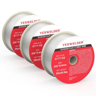 Foto 1 | Foto 1 | Alambre Mig Flux Core Yeswelder E71tgs De Acero Templado, 0,9 Mm, 3 X 0,9 Kg - Venta Internacional.