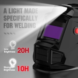 Foto 2 | Foto 2 | Casco De Soldadura Yeswelder Con Oscurecimiento Automático Con Ventilador Y Luz - Venta Internacional.