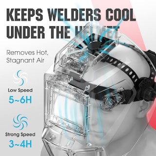Foto 3 | Foto 3 | Casco De Soldadura Yeswelder Con Oscurecimiento Automático Con Ventilador Y Luz - Venta Internacional.