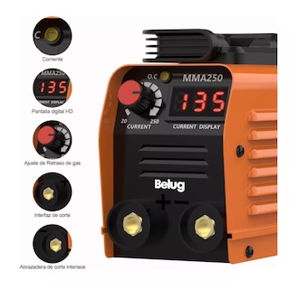 Foto 2 | Foto 2 | Soldadora Inverter Máquina De Soldar 60hz 110v Inversor Naranja Belug