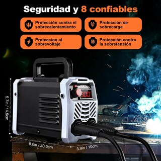 Foto 4 | Foto 4 | Soldadora Inverter Máquina De Soldar Portátil 300a Inversor Eo Safe Imports Esi-19534 Multicolor