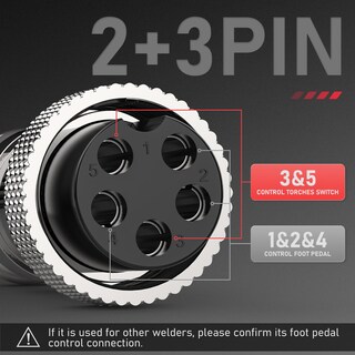 Foto 5 | Foto 5 | Pedal De Control De Amplificador Tig Welding Yeswelder Tig-200p - Venta Internacional.