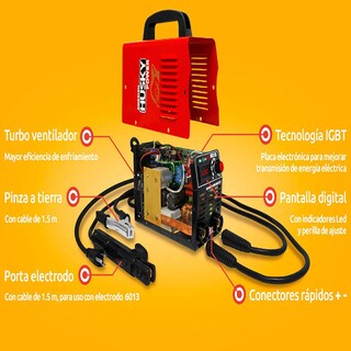 Foto 4 | Foto 4 | Soldadora Invesora Mini Bi-volt Trabajos Ligeros Husky Mod.hus-5691