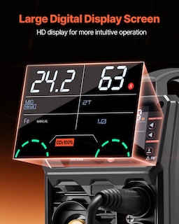 Foto 5 | Foto 5 | Soldador Vevor Pro Mig 250a Pulse 5 En 1 110 V/220 V De Doble Voltaje - Venta Internacional.