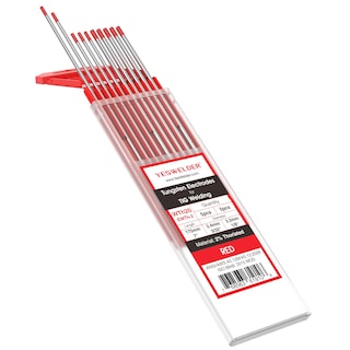 Foto 1 | Foto 1 | Electrodo De Tungsteno Para Soldadura Tig Yeswelder 2% Toriado, Paquete De 5 - Venta Internacional.