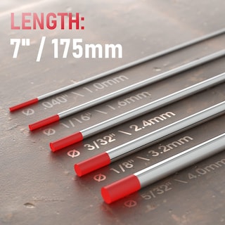 Foto 4 | Foto 4 | Electrodo De Tungsteno Para Soldadura Tig Yeswelder 2% Toriado, Paquete De 5 - Venta Internacional.