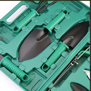 Foto 3 | Foto 3 | Juego de Herramientas de Jardinería Belug 10 Piezas color Verde con Negro