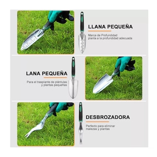 Foto 3 | Foto 3 | Kit Manual de Herramientas Belug para Jardín 11 Piezas