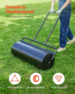 Foto 4 | Foto 4 | Rodillo Para Césped Vevor, 61 L, Lleno De Arena O Agua, Con Tapón Fácil De Girar - Venta Internacional.