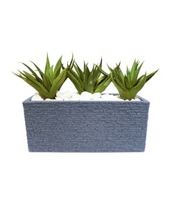 Foto 1 | Foto 1 | Maceta Jardinera de Plástico Ag Box AG-GN576STONE color Gris - Efecto Ladrillo