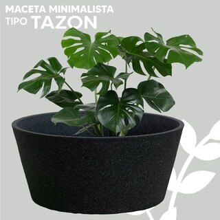 Foto 2 | Foto 2 | Maceta Jauz Improvement 0047 Negra Tazón