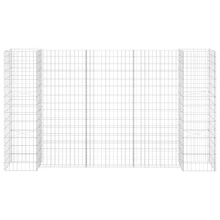 Foto 4 | Foto 4 | Macetero Gabion Vidaxl Alambre De Acero En Forma De H 223 6 X 40 X 150 Cm - Venta Internacional.