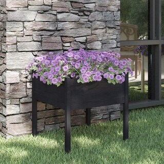 Foto 2 | Foto 2 | Macetero De Jardín Vidaxl Para Exteriores Con Patas 70 X 70 X 70 Cm - Venta Internacional.
