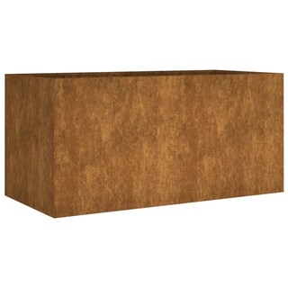 Foto 1 | Foto 1 | Maceta Vidaxl Grande Cor-ten De Acero Con Soporte Interior Color Marrón - Venta Internacional.