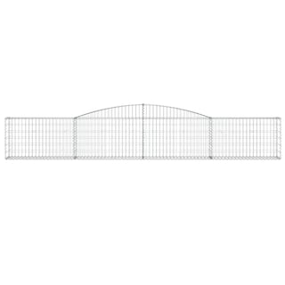 Foto 3 | Foto 3 | Cesta Gabion Vidaxl Arqueada De Hierro Galvanizado De 400 X 30 X 60 X 80 Cm - Venta Internacional.