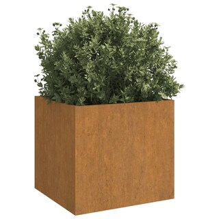 Foto 3 | Foto 3 | Maceta de Acero Vidaxl 49 x 47 x 46 cm 2 Piezas - Venta Internacional
