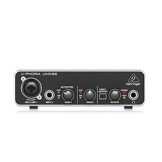 Foto 1 | Foto 1 | Interface de Estudio Behringer U-phoria Umc22 color Negro con USB 2 x 2