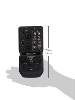 Foto 2 | Foto 2 | Interfaz De Audio Zoom U-24 De 2 Canales, 24 Bits/96 Khz Con 2 Preamplificadores - Venta Internacional.