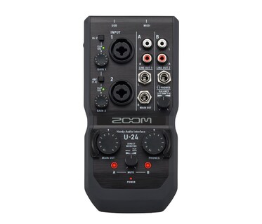 Foto 3 | Foto 3 | Interfaz De Audio Zoom U-24 De 2 Canales, 24 Bits/96 Khz Con 2 Preamplificadores - Venta Internacional.