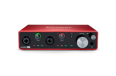 Foto 1 | Foto 1 | Interfaz De Audio Usb Focusrite Scarlett 4i4 3rd Gen - Venta Internacional.