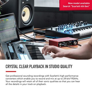 Foto 7 | Foto 7 | Interfaz De Audio Usb Focusrite Scarlett 4i4 3rd Gen - Venta Internacional.