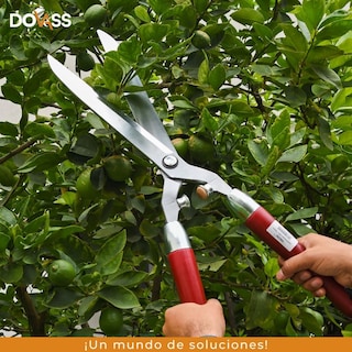 Foto 4 | Foto 5 | Tijera para Podar a 2 Manos Gimex Freund 224TF Rojo Longitud de la Hoja 240 mm
