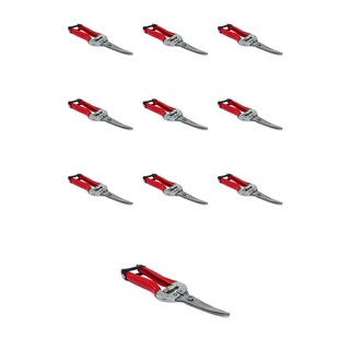 Foto 1 | Foto 1 | Tijera Curva Punta Larga Inoxidable Caja Con 10 Maple Tools