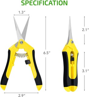 Foto 3 | Foto 3 | Tijeras De Podar Manuales Ipower De 16,5 Cm Para Jardinería, Paquete De 2 - Venta Internacional.
