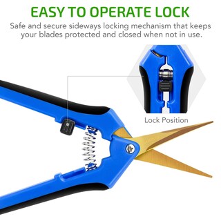 Foto 3 | Foto 3 | Tijera De Podar Manual Ipower De 6.5 Pulgadas Con Cuchillas De Titanio 10 - Venta Internacional.