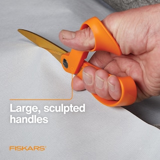 Foto 5 | Foto 5 | Tijeras Shop Fiskars De Titanio Y Acero Inoxidable 23 Cm Color Naranja - Venta Internacional.