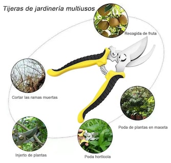 Foto 3 | Foto 3 | Tijeras Profesionales Xtellar Para Jardín Y Agricultura De Alta Dureza Y Precisión
