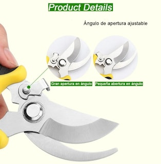 Foto 4 | Foto 4 | Tijeras Profesionales Xtellar Para Jardín Y Agricultura De Alta Dureza Y Precisión