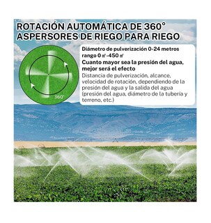 Foto 2 | Foto 2 | Aspersor De Soporte Telescópico Con Trípode De Riego