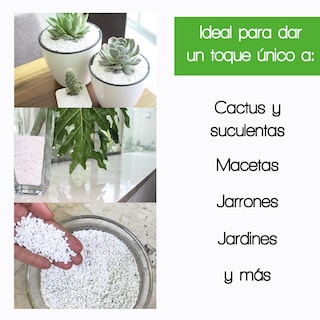 Foto 3 | Foto 3 | Piedra Decorativa Smart Garden SG-STONE-04-S-25 Granulometría Chica color Blanco
