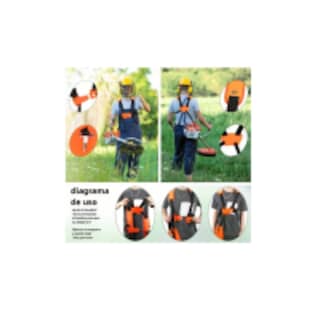 Foto 3 | Foto 3 | Arnés De Seguridad Duradero Para Desbrozadora Industrial Eo Safe Imports Esi-16373-1 Multicolor