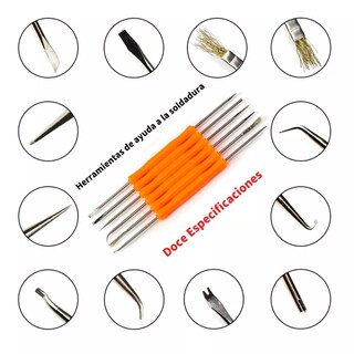 Foto 3 | Foto 3 | Kit de Soldadora Eléctrica Eo Safe Imports Esi-5822 Multicolor 60 W Temperatura Ajustable 136 PZAS