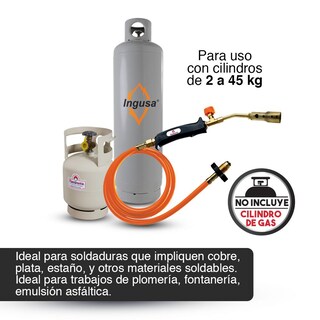 Foto 4 | Foto 4 | Soplete Con Manguera Y Dos Boquillas Flamineta