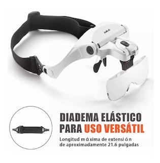 Foto 4 | Foto 4 | Lentes Lupa Lab.g Con Luz Led Multiusos Blanco