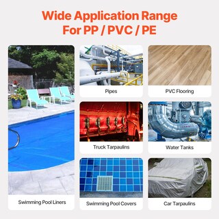 Foto 4 | Foto 4 | Soldadora Plástica De Aire Caliente Vevor 1600w Con 9 Accesorios - Venta Internacional.