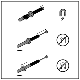 Foto 4 | Foto 4 | Vara Magnética Para Coleccionar Virutas Y Virutas Eléctricas Evolution - Venta Internacional.