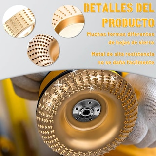 Foto 3 | Foto 3 | Juego De 20 Discos Lab.g Para Tallar Madera Y Llave Amoladora Dorado Guinda