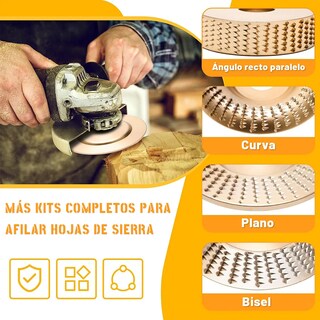 Foto 4 | Foto 4 | Juego De 20 Discos Lab.g Para Tallar Madera Y Llave Amoladora Dorado Guinda