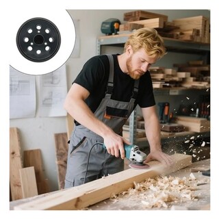 Foto 5 | Foto 5 | Basec/velcro Lijadora Para Makita Lab.g Negro Con Azul Oscuro