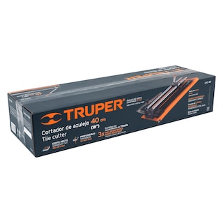 Foto 2 | Foto 2 | Cortador De Azulejo De 16' (41 Cm) Truper Caz-40 color Naranja