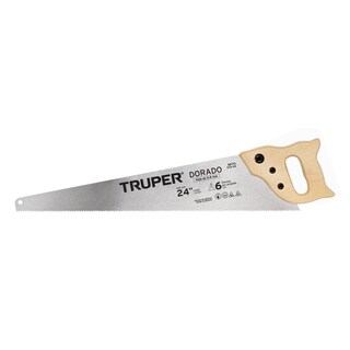 Foto 1 | Foto 1 | Serrucho Carpintero Dorado 24\" Truper 18170