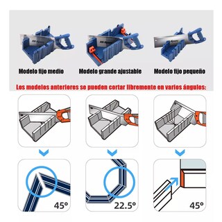 Foto 2 | Foto 2 | Caja de Inglete Eo Safe Imports Esi12877 Azul con Serrucho