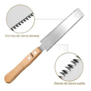 Foto 4 | Foto 4 | 2pz Serrucho Japonés Para Corte Madera 30 Cm Lab.g Café Con Plata