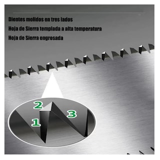 Foto 5 | Foto 5 | 2pz Serrucho Japonés Para Corte Madera 30 Cm Lab.g Café Con Plata