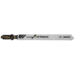 Foto 1 | Foto 1 | Hojas De Sierra Caladora Bosch T113a3, Paquete De 3 Unidades De 10 Cm, Ideales Para Materiales Blandos - Venta Internacional.