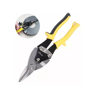 Foto 5 | Foto 5 | Tijeras Aviador BELUG color Amarillo para Cortar Lamina Hojas Forjadas en Acero